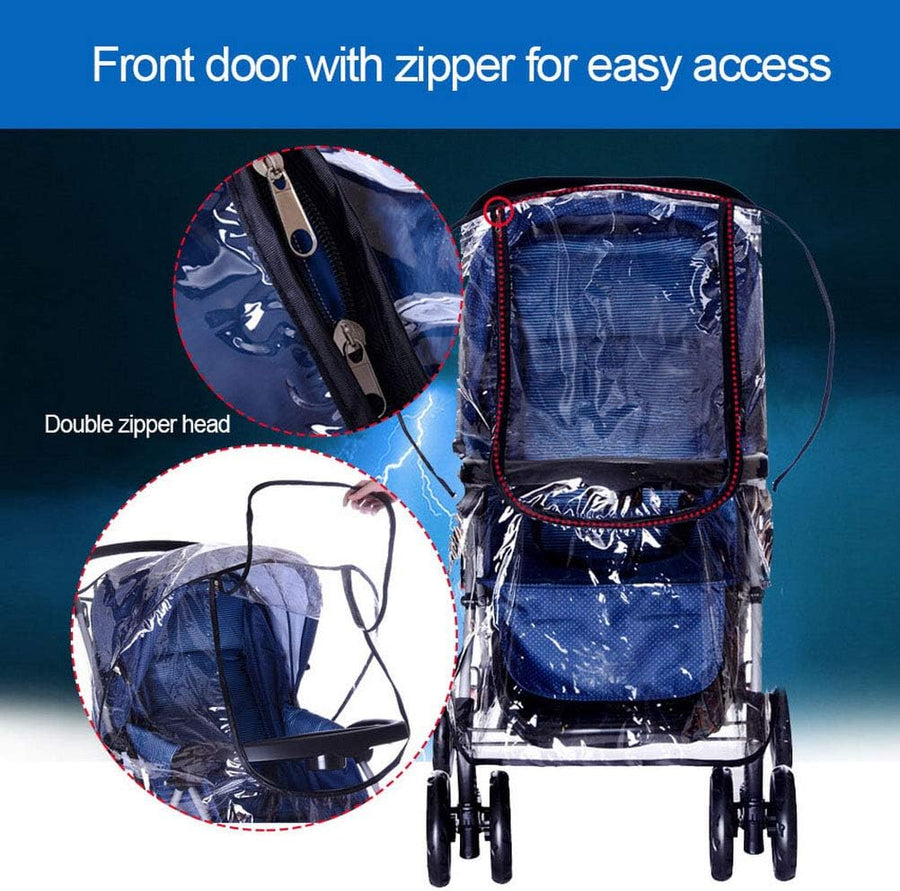BABY STROLLER RAIN COVER-80X55X40CM 220G