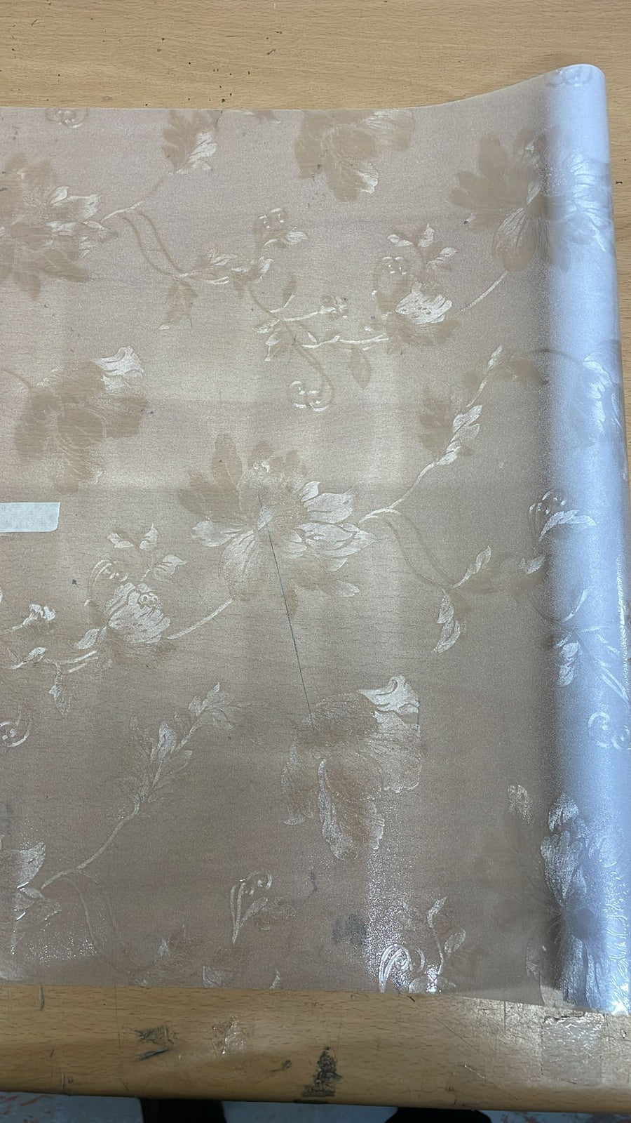 FROSTED WINDOW FILM-45X200CM / FLORAL PATTERN 2