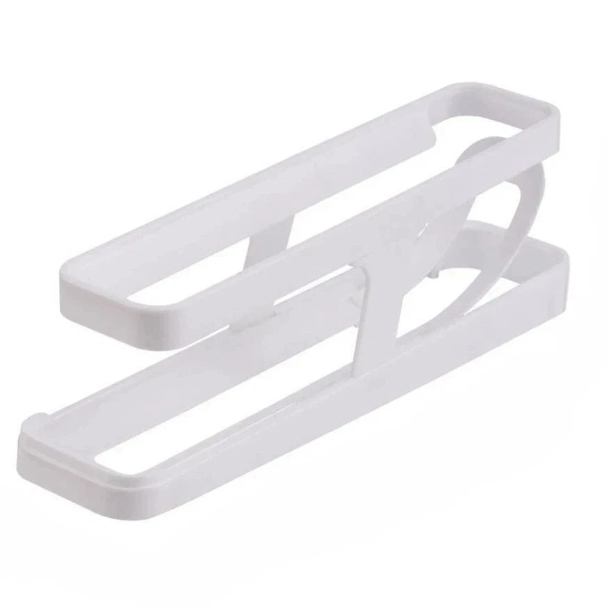 PLASTIC EGG DISPENSER-2LAYER-WHITE -BOX PACKAGE