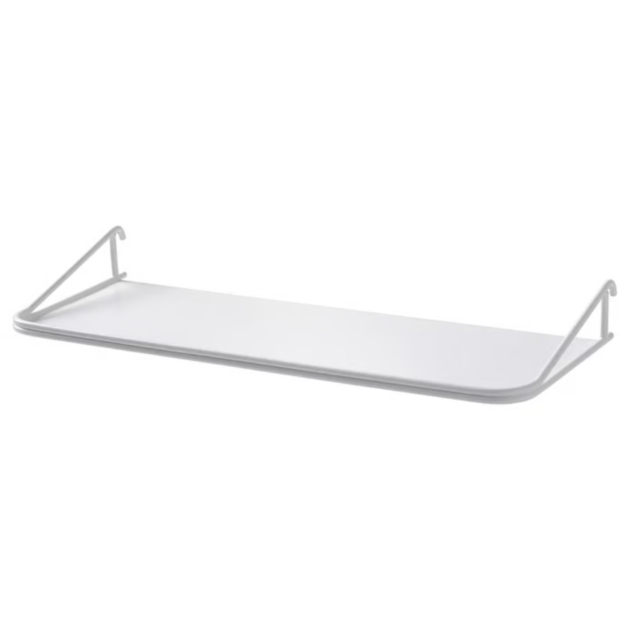 Display shelf, white