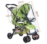 BABY STROLLER RAIN COVER-80X55X40CM 220G