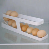 PLASTIC EGG DISPENSER-2LAYER-WHITE -BOX PACKAGE