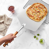 ALUMINIUM PIZZA PEEL REMOVABLE-12"-14" * 29.5CM-65CM THICKNESS: