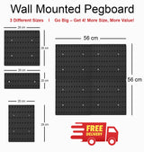 MEDIUN PEGBOARD-M 20X28CM BLACK